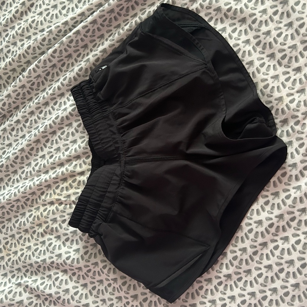 Women's Black Athletic Shorts